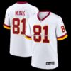 Mens Nike Austin Ekeler White Washington Commanders Game Super Bowl Era Jersey
