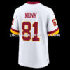 Mens Nike Austin Ekeler White Washington Commanders Game Super Bowl Era Jersey
