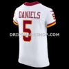 Mens Nike Jayden Daniels White Washington Commanders Player Game Jersey