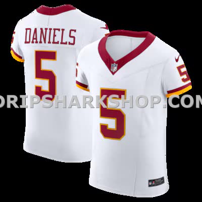 Mens Nike Jayden Daniels White Washington Commanders Player Game Jersey