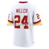 NFL32cc34G06-993b65 Mens Nike White Washington Commanders Game Super Bowl Era Custom Jersey