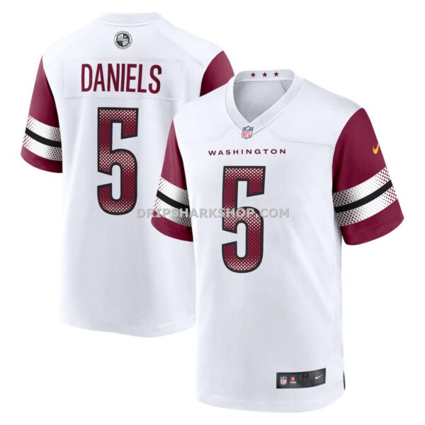 Mens Nike Jayden Daniels White Washington Commanders Vapor Fuse Limited Super Bowl Era Jersey