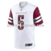 Mens Nike Jayden Daniels White Washington Commanders Vapor Fuse Limited Super Bowl Era Jersey