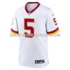 NFL32d00aG05-f58704 Mens Nike Jayden Daniels White Washington Commanders Vapor Fuse Limited Jersey