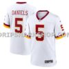 NFL32d00aM01-587629 Mens Nike Jayden Daniels White Washington Commanders Vapor Fuse Limited Jersey