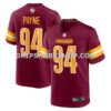 NFL32d2a8M01-899cec Mens Nike Daron Payne Burgundy Washington Commanders Vapor Limited Jersey Pi4482000