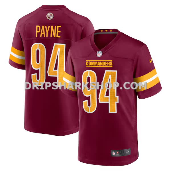 Mens Nike Daron Payne Burgundy Washington Commanders Vapor Limited Jersey Pi4482000