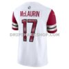 NFL32e524G06-12936e Mens Nike Terry Mclaurin White Washington Commanders Vapor Limited Jersey Pi4482000