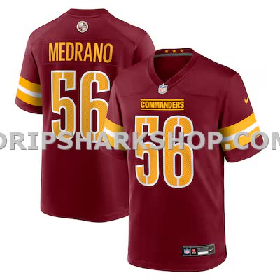 Mens Nike Luke Mccaffrey White Washington Commanders Game Super Bowl Era Jersey