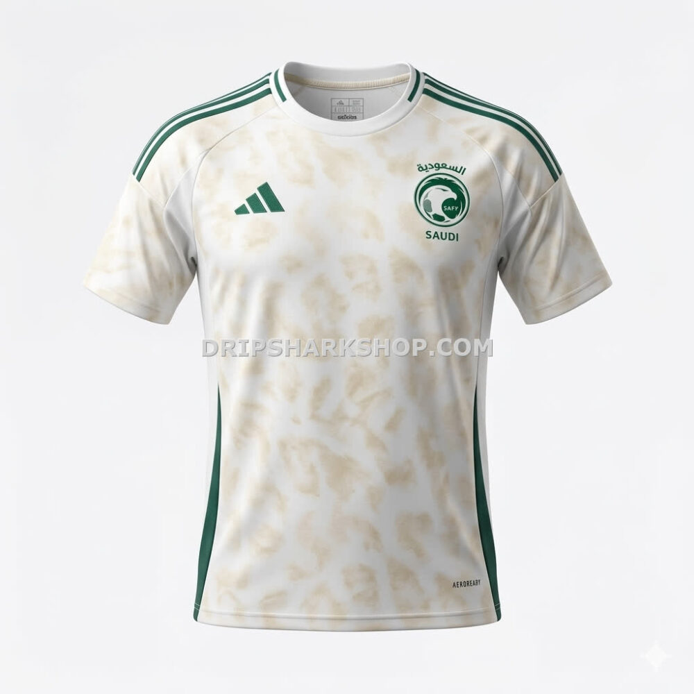 Camiseta Mundial 2026 Arabia Saudita Visitante
