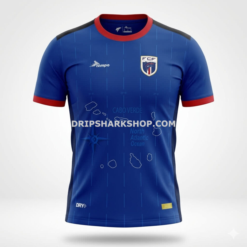 Camiseta Mundial 2026 Cabo Verde Local