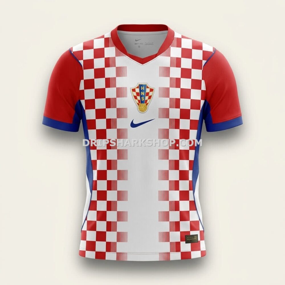 Camiseta Mundial 2026 Croacia Local