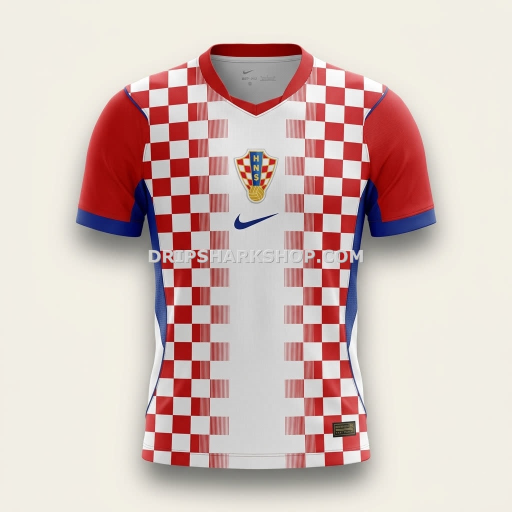 Camiseta Mundial 2026 Croacia Local