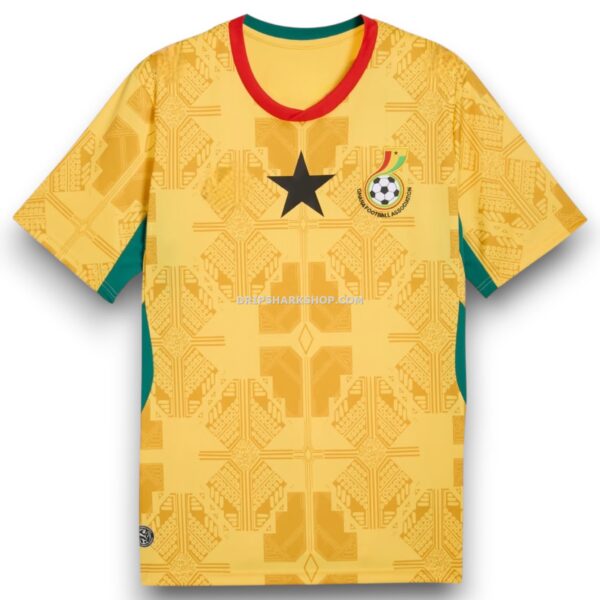 Camiseta Mundial 2026 Ghana Visitante