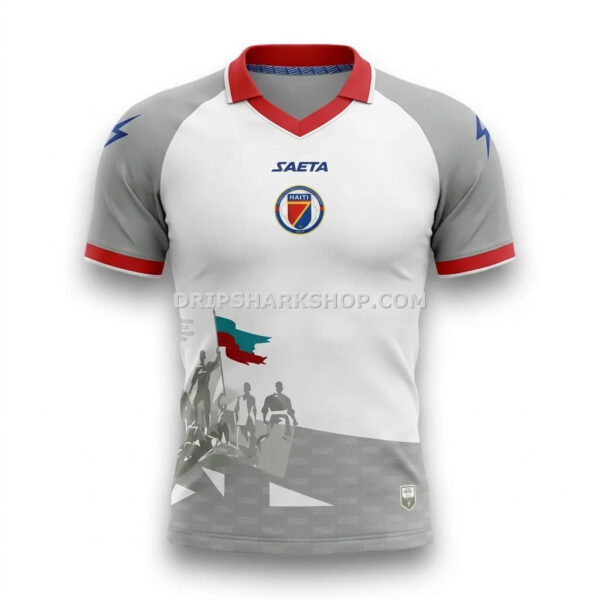 Camiseta Mundial 2026 Haiti Visitante