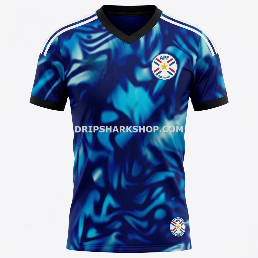 Camiseta Mundial 2026 Paraguay Visitante
