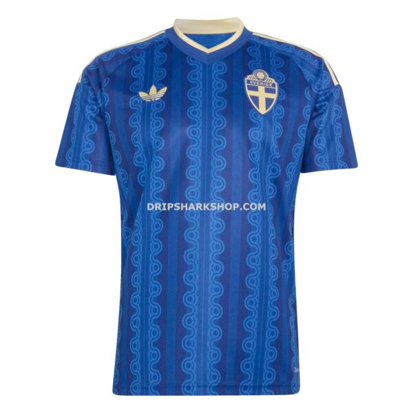 Camiseta Mundial 2026 Suecia Visitante