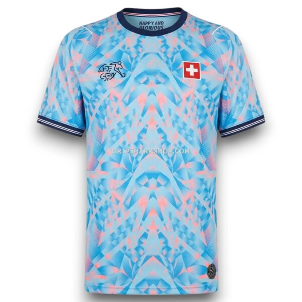 Camiseta Mundial 2026 Suiza Visitante