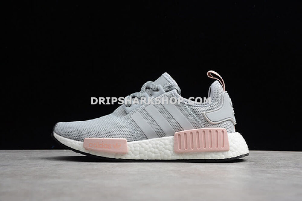Adidas NMD R1 Shoes Clear Onix Light Onix Vapour Pink