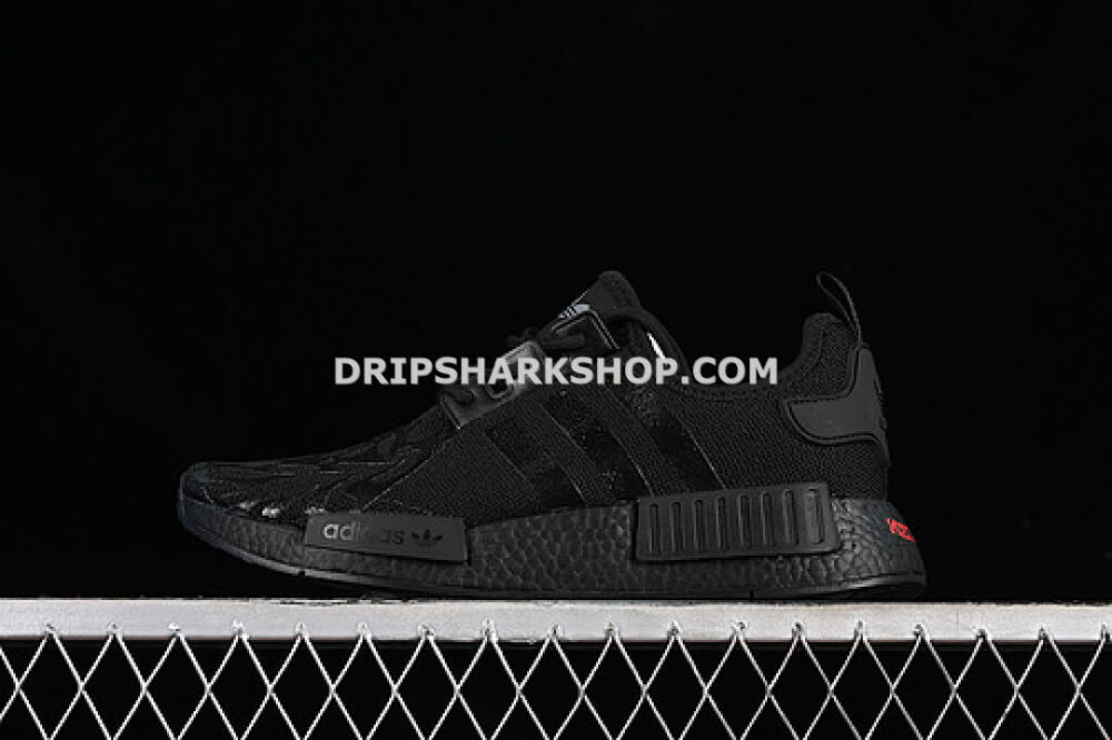 Adidas Star Wars X Nanzuka X NMD R1 Darth Vader Core Black Core Black Bold Pink - Negro