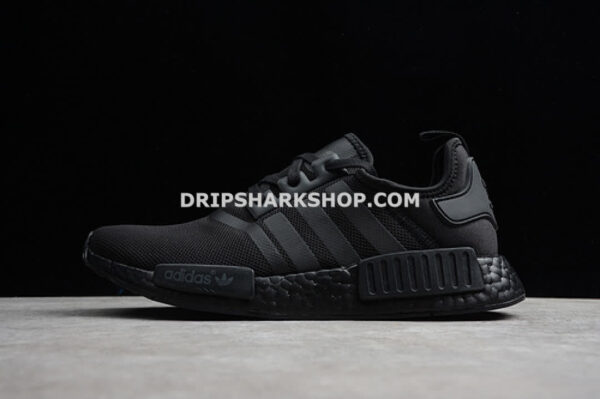 Adidas NMD R1 Shoes Triple Black Black Black