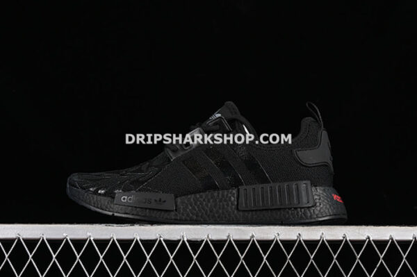 Adidas Star Wars X Nanzuka X NMD R1 Darth Vader Core Black Core Black Bold Pink - Negro