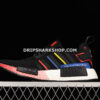 Adidas NMD R1 Shoes Core Black Multi Color