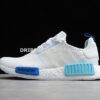 Adidas NMD R1 Shoes Footwear White Footwear White Blue Glow