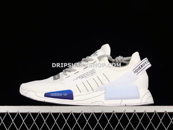 Adidas NMD R1 V2 Shoes Cloud White Core Black Bold Blue