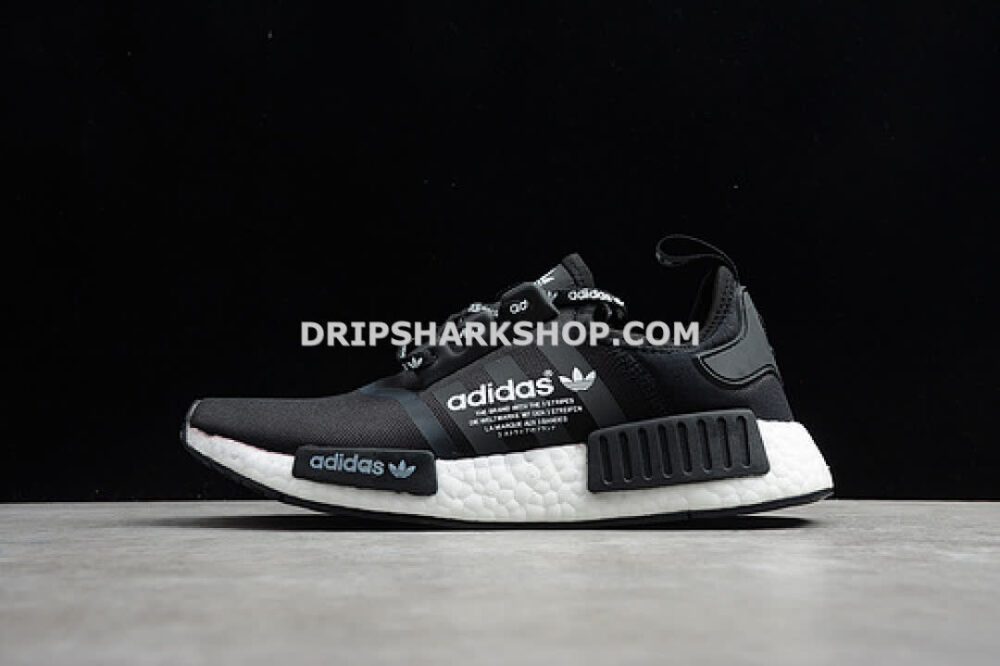 Adidas NMD R1 Shoes Core Black Core Black Cloud White