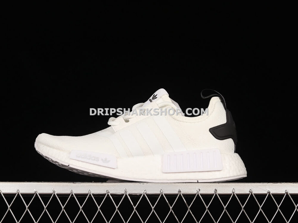 Adidas NMD R1 Shoes Cloud White Cloud White Core Black