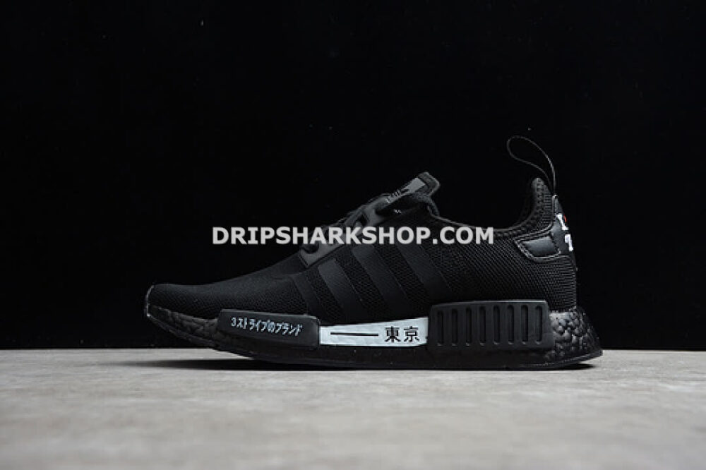 Adidas NMD R1 Shose Tokyo Core Black Core Black Cloud White