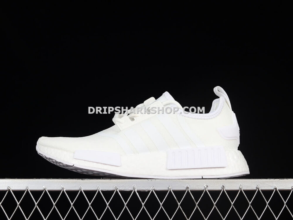 Adidas NMD R1 Primeblue Shoes Cloud White Cloud White Cloud White