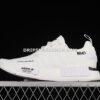 Adidas NMD R1 Boost White White Black