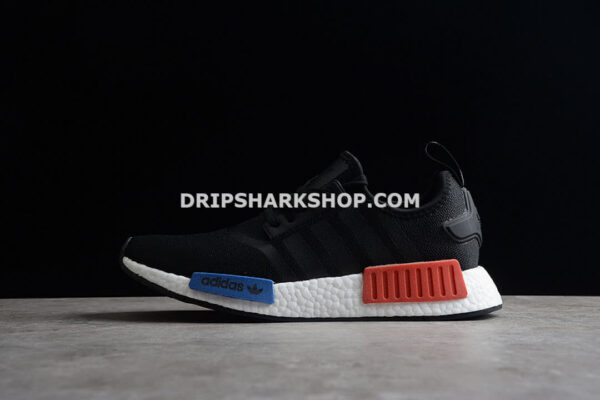 Adidas NMD R1 Boost Shoes Core Black Core Black Cloud White