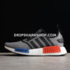 Adidas NMD R1 Shoes Grey Four Core Black Cloud White