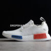 Adidas NMD R1 Boost Shoes Cloud White Cloud White Cloud White