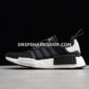 Adidas NMD R1 Shoes Core Black Cloud White