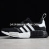 Adidas NMD R1 Shoes Core Black Cloud White