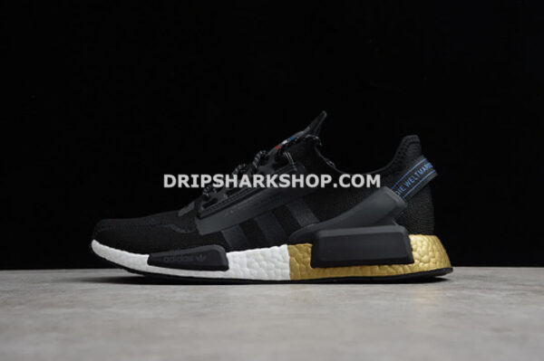 Adidas NMD R1 V2 Core Black Core Black Metallic Gold