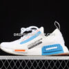 Adidas NMD R1 Spectoo Shoes Footwear White Solar Red Shock Blue