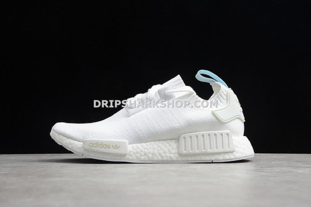 Adidas NMD R1 Running White Running White Blue Tint