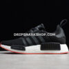 Adidas NMD R1 Core Black Trace Scarlet