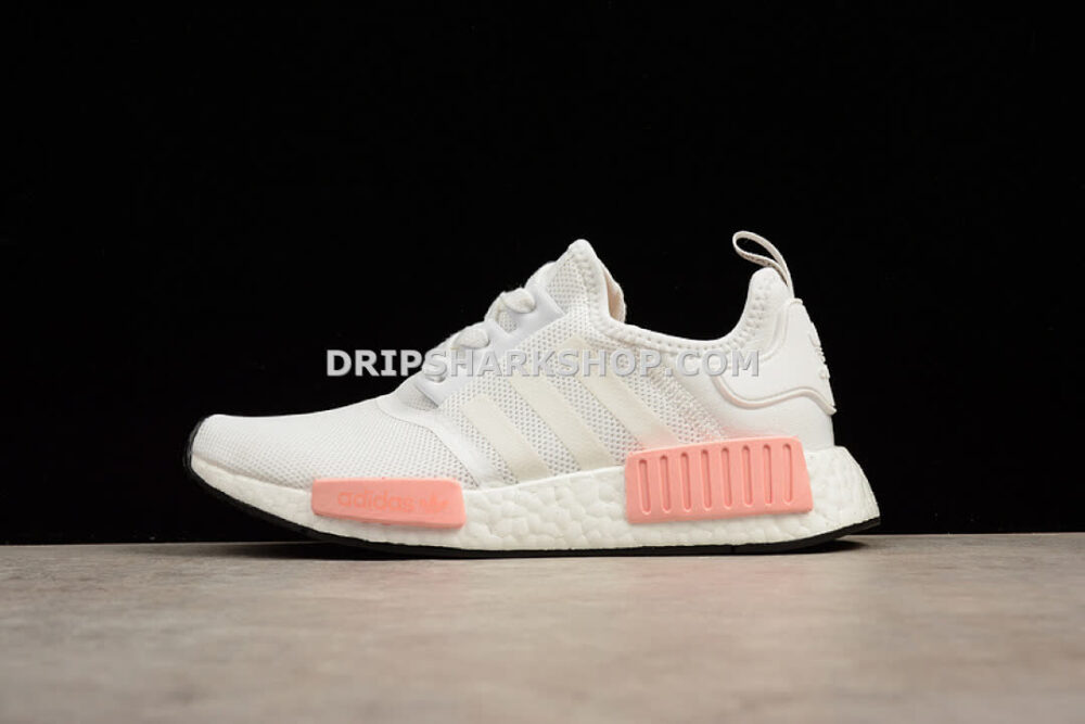 Adidas NMD R1 Boost White White Rose