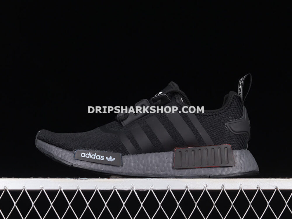 Adidas NMD R1 Shoes Core Black Core Black Grey Five