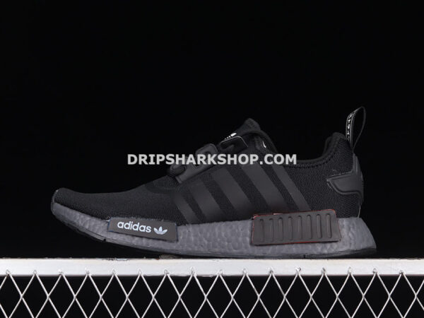 Adidas NMD R1 Shoes Core Black Core Black Grey Five