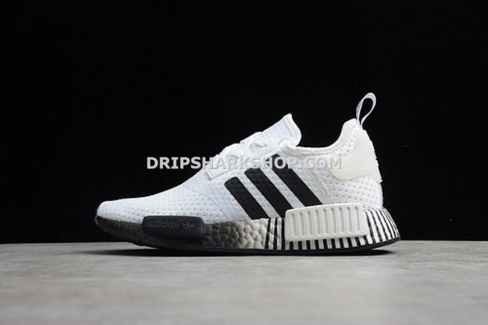 Adidas NMD Ri Shoes Cloud White Core Black - Blanco