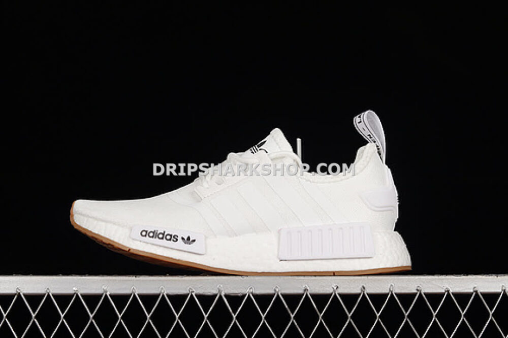 Adidas NMD R1 Primeblue Shoes Cloud White Cloud White Gum