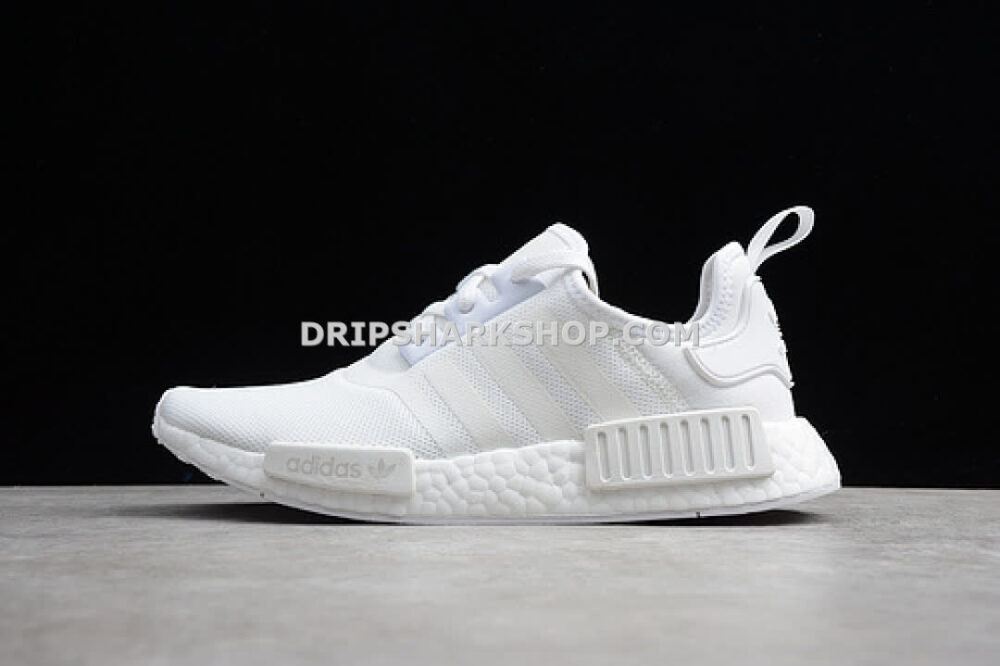 Adidas NMD R1 Shoes White White White