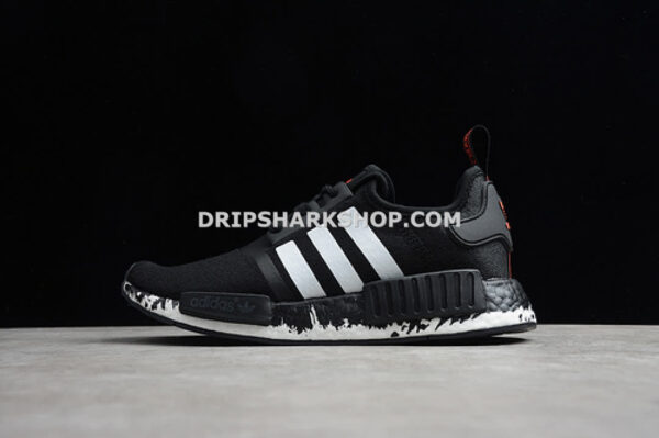 Adidas NMD R1 Shoes Core Black Core Black Cloud White